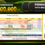 TOGEL Toto Macau 5D Rp.19.000.000