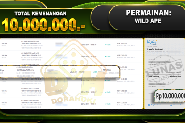 Wild Ape Rp.10.000.000