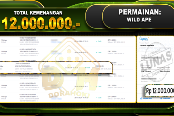 Wild Ape Rp.12.000.000