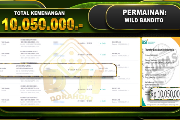 Wild Bandito Rp.10.050.000