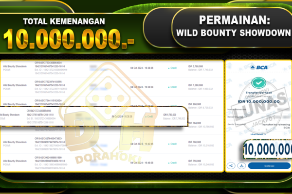 Wild Bounty Showdown Rp.10.000.000