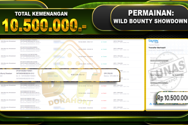 Wild Bounty Showdown Rp.10.500.000