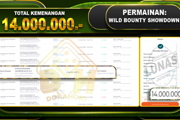 Wild Bounty Showdown Rp.14.000.000