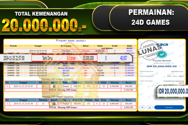 24D GAMES Rp.20.000.000.-