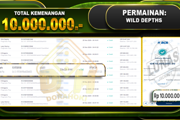 WILD DEPTHS 10.000.000