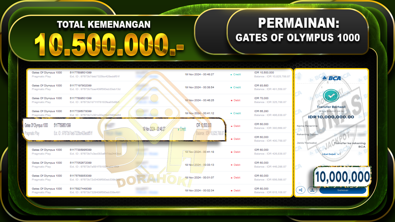 gates of olympus 1000 10.500.000