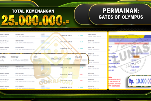 gates of olympus 25.000.000