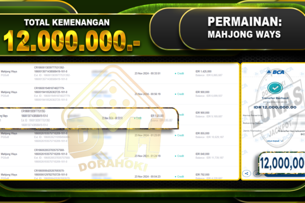 mahjong ways 12.000.000