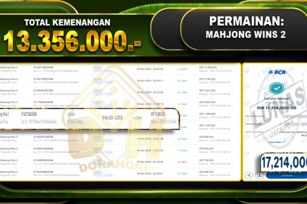 mahjong wins 2 13.356.000