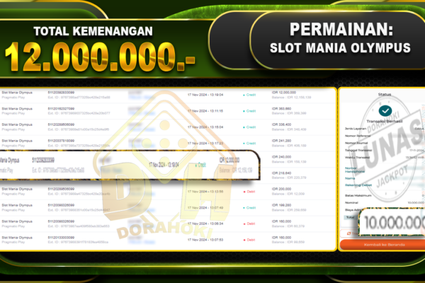 slot mania olympus