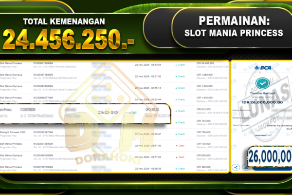 slot mania princess 24.456.800