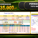 TOGEL TOTOMACAU Rp.11.135.000