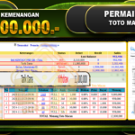 TOGEL TOTO MACAU Rp.12.800.000