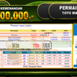 TOGEL TOTO MACAU Rp.15.000.000