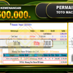 TOGEL TOTO MACAU 5D Rp.28.500.000