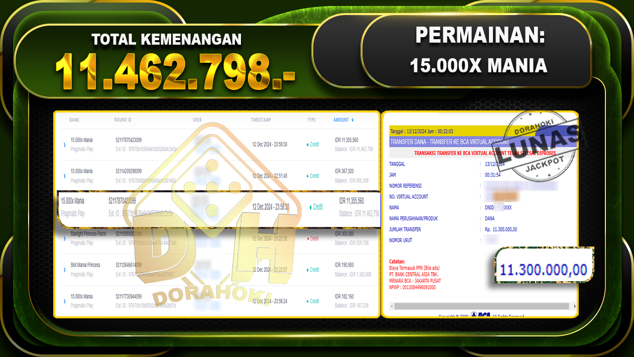 15.000 X MANIA RP.11.462.798