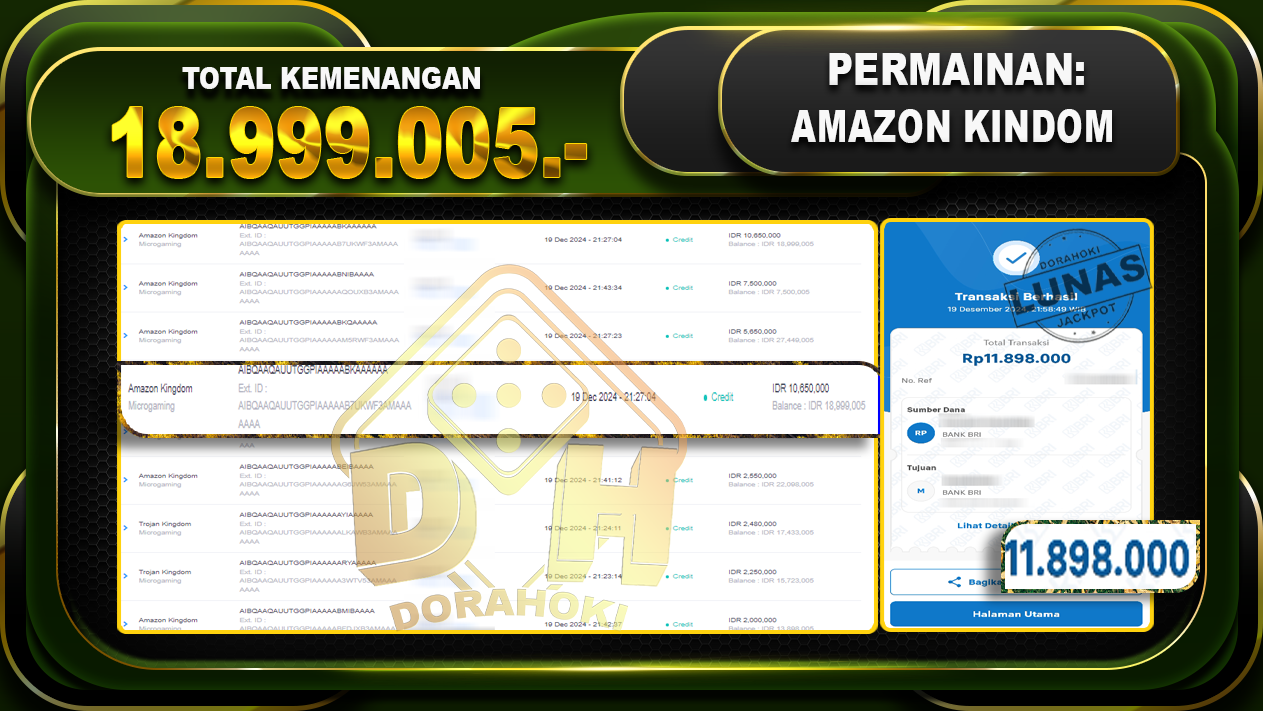 AMAZON KINDOM RP 18.999.005