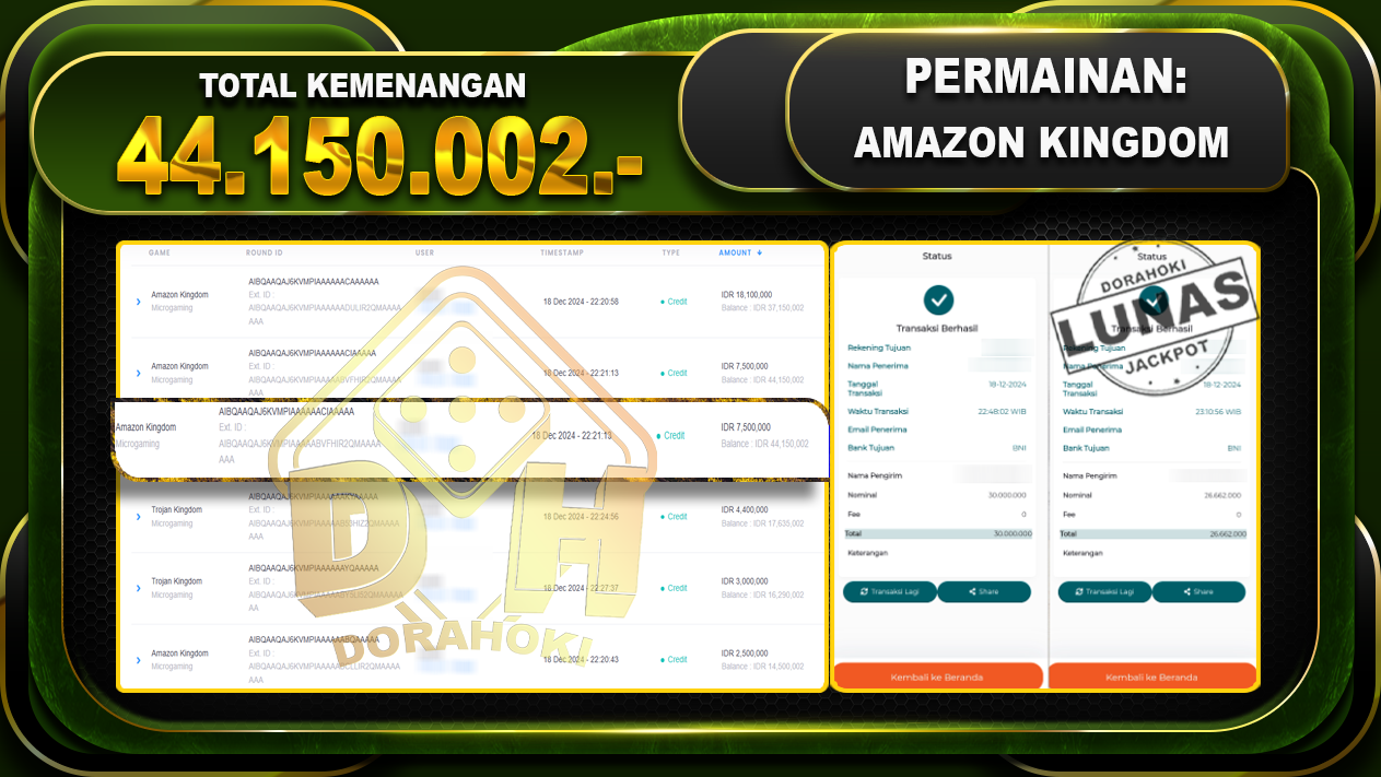 AMAZON KINGDOM RP 44.150.002