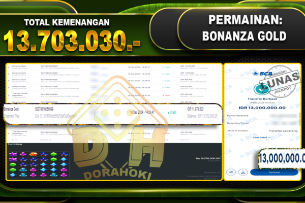 BONANZA GOLD RP 13.703.030