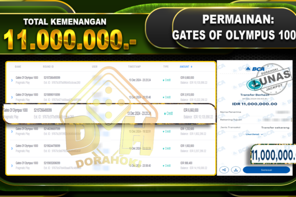 GATES OF OLYMPUS 1000 RP 11.000.000