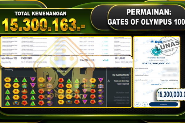 GATES OF OLYMPUS 1000 RP 15.300.163