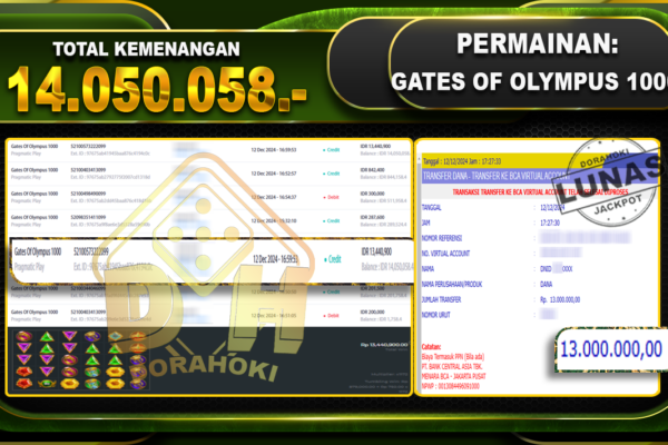 GATES OF OLYMPUS 1000 RP.14.050.058