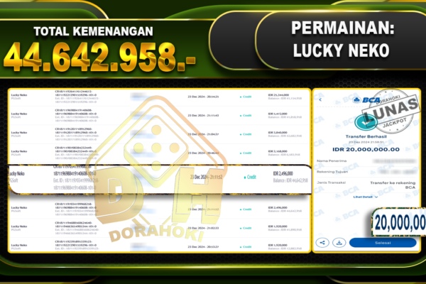 LUCKY NEKO RP 44.642.958