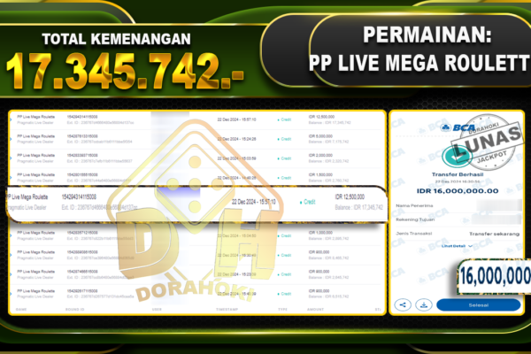 PP LIVE MEGA ROULETTE RP 17.345.742