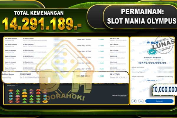 SLOT MANIA OLYMPUS RP 14.291.189