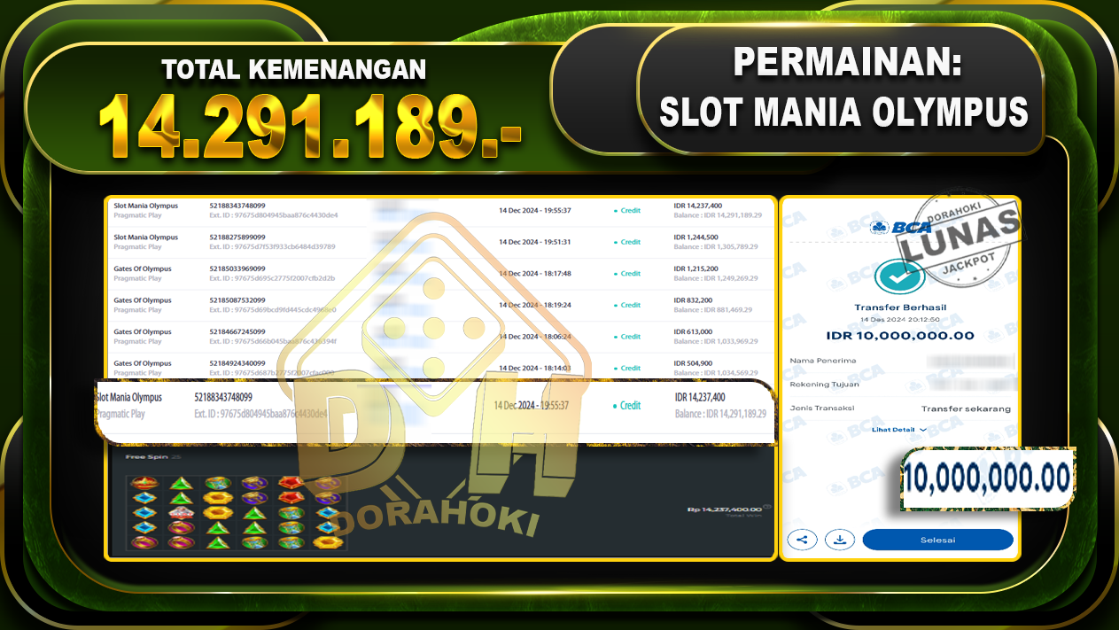 SLOT MANIA OLYMPUS RP 14.291.189