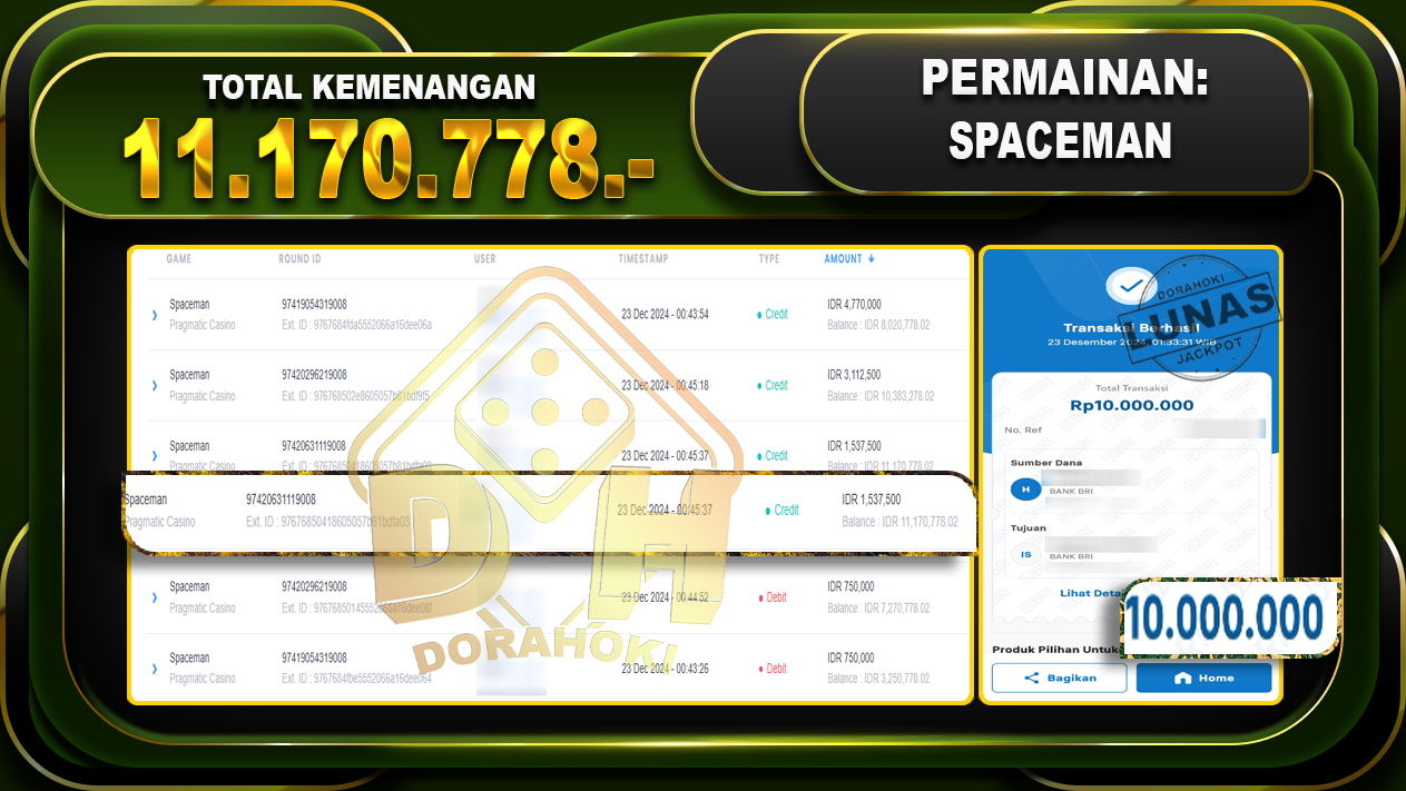 BUKTI JP SPACEMAN RP 11.170.778