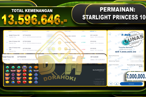 STARLIGHT PRINCESS 1000 RP 13.596.646