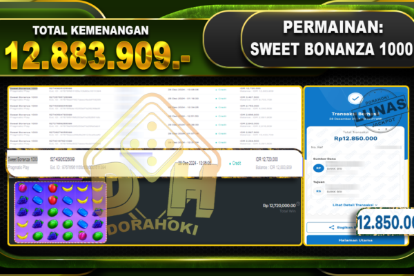 SWEET BONANZA 1000 RP 12.883.909