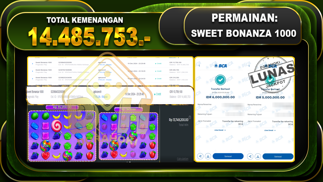 SWEET BONANZA 1000 RP 14.485.753