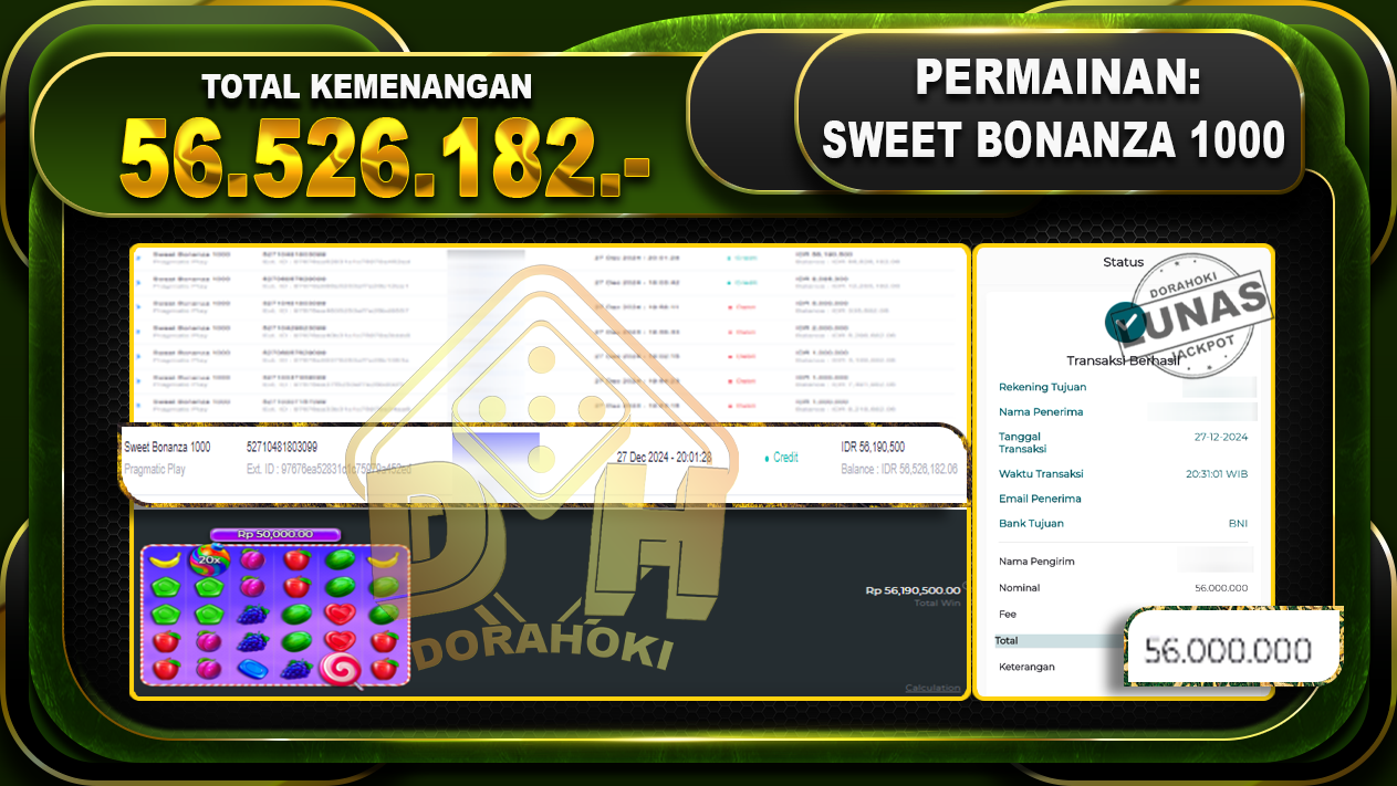 SWEET BONANZA 1000 RP 56.526.182