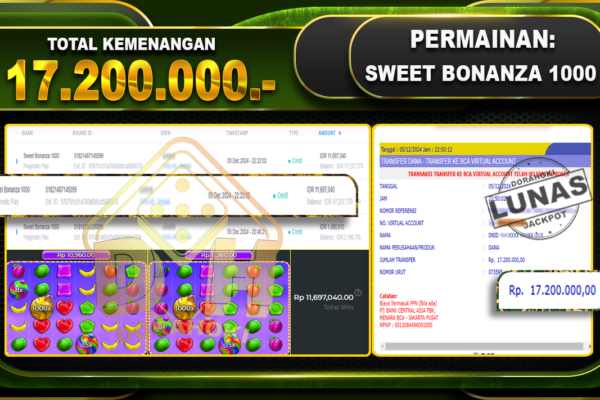 BONANZA 1000 Rp.17.200.000