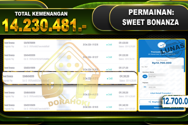 SWEET BONANZA RP 14.230.481