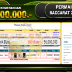 BACCARAT 2 GAMES RP 56.000.000