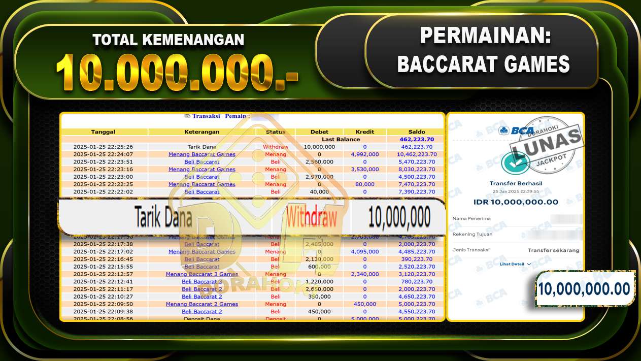 BACCARAT GAMES