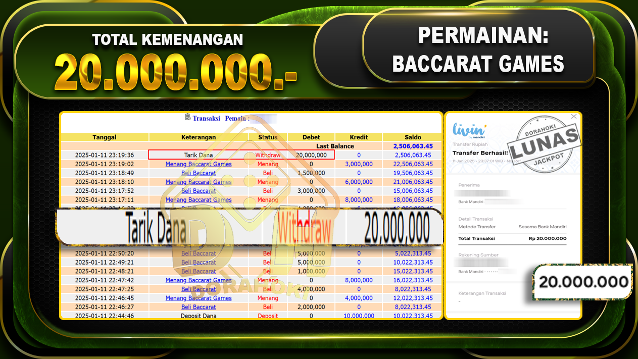 BACCARAT GAMES