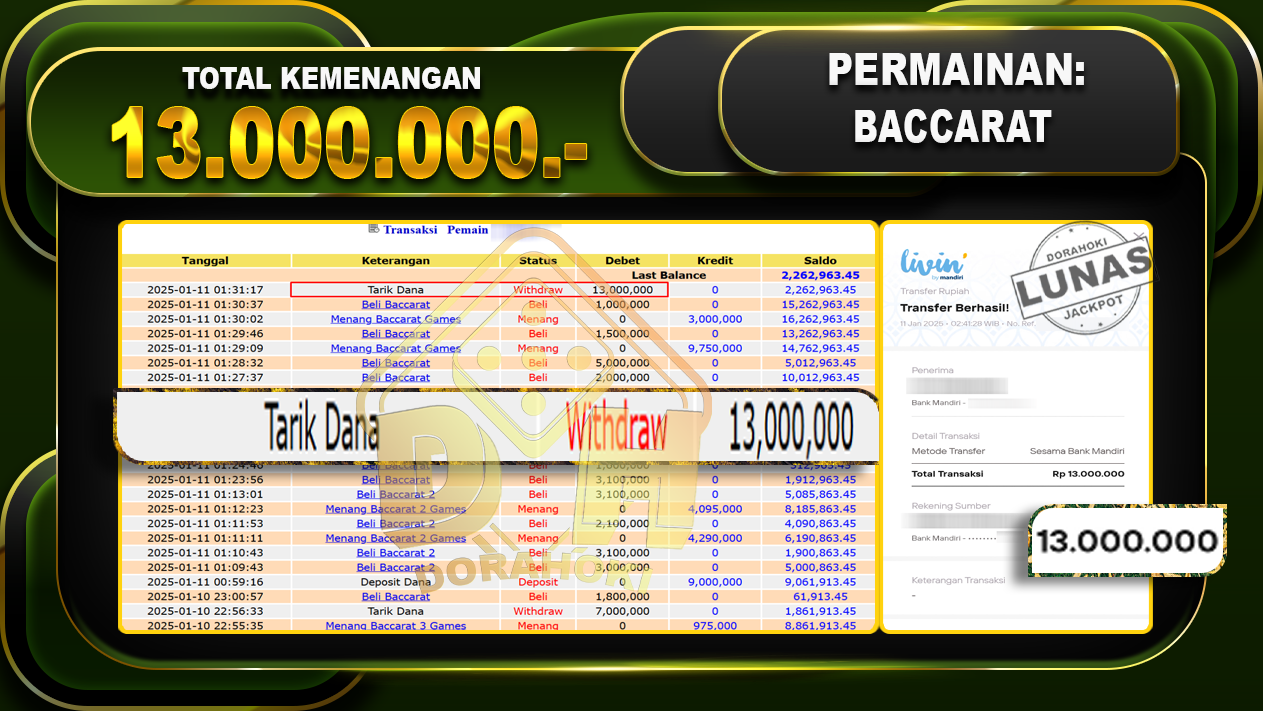 BACCARAT GAMES