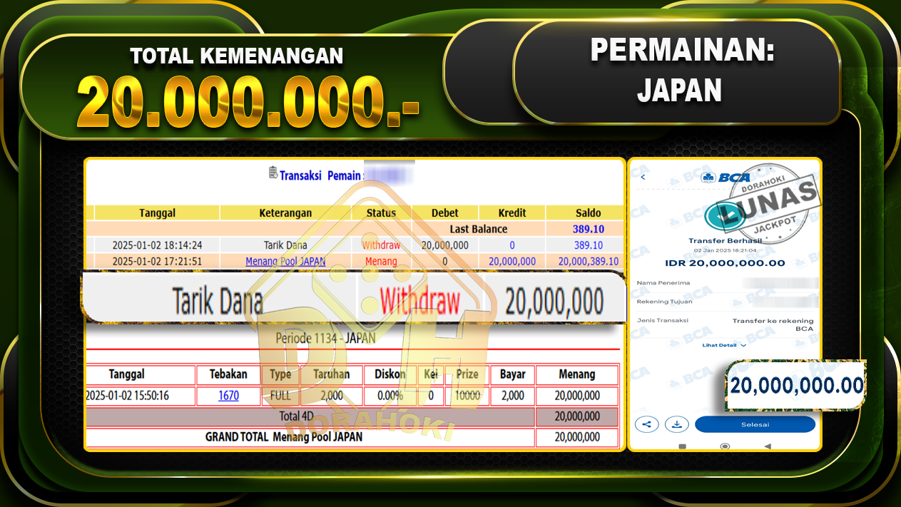 TOGEL JAPAN RP 20.000.000