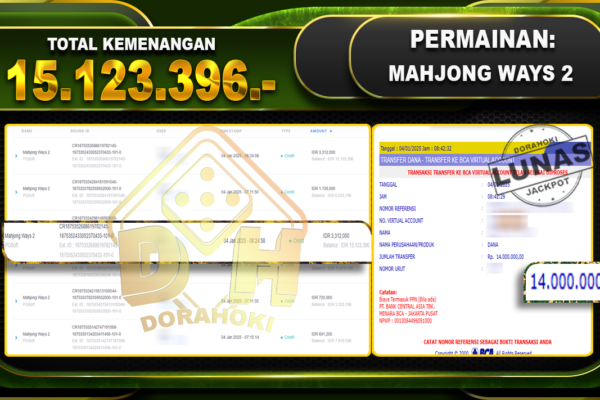 MAHJONG WAYS 2 RP 15.123.396