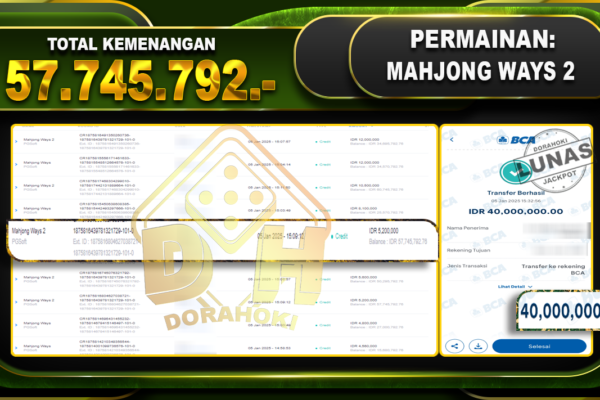 MAHJONG WAYS 2 RP 57.745.792