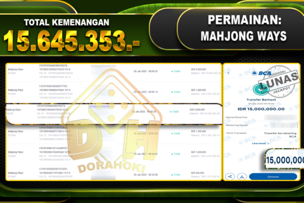 MAHJONG WAYS RP 15.645.353