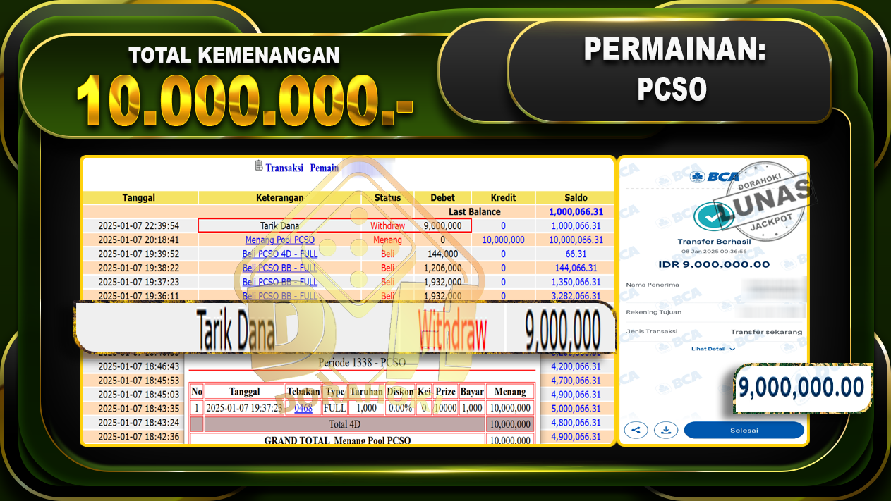 PCSO RP 10.000.000