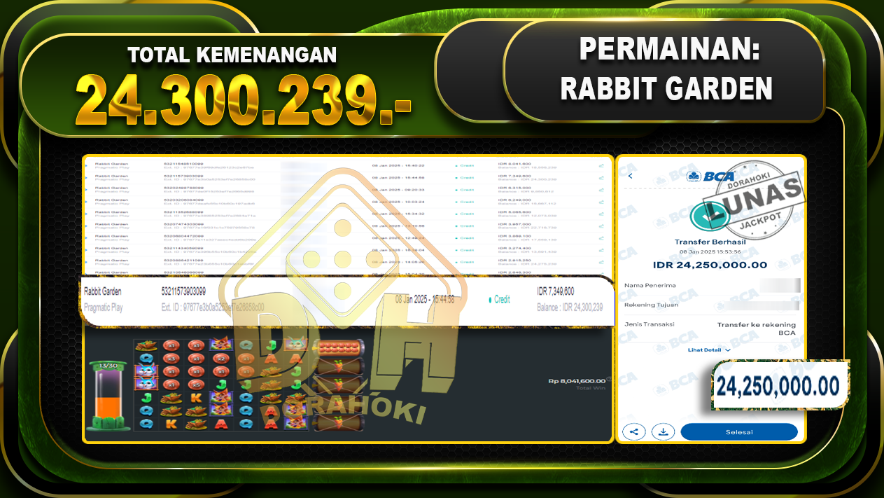 RABBIT GARDEN RP 24.300.239