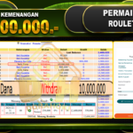 BUKTI JP ROULETTE RP 12.600.000