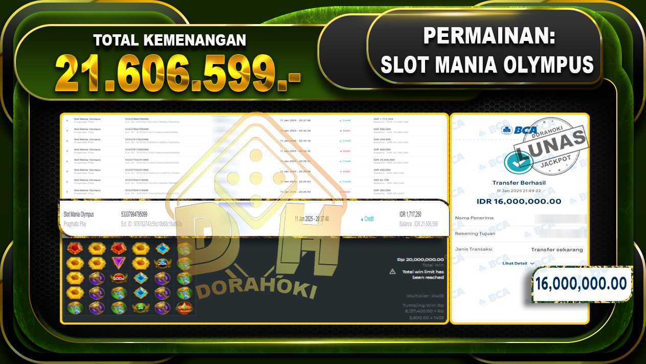 SLOT MANIA OLYMPUS