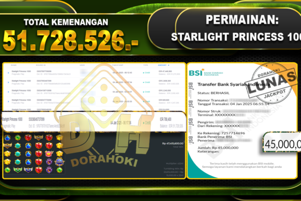 STARLIGHT PRINCESS 1000 RP 51.728.526